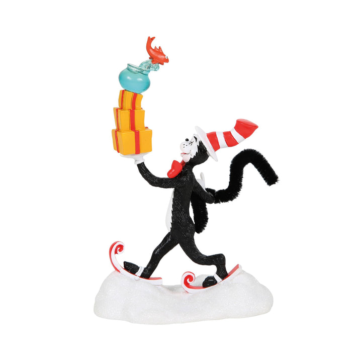 Lookin' Dapper! (Cat in the Hat Figurine) - Grinch Village by D56