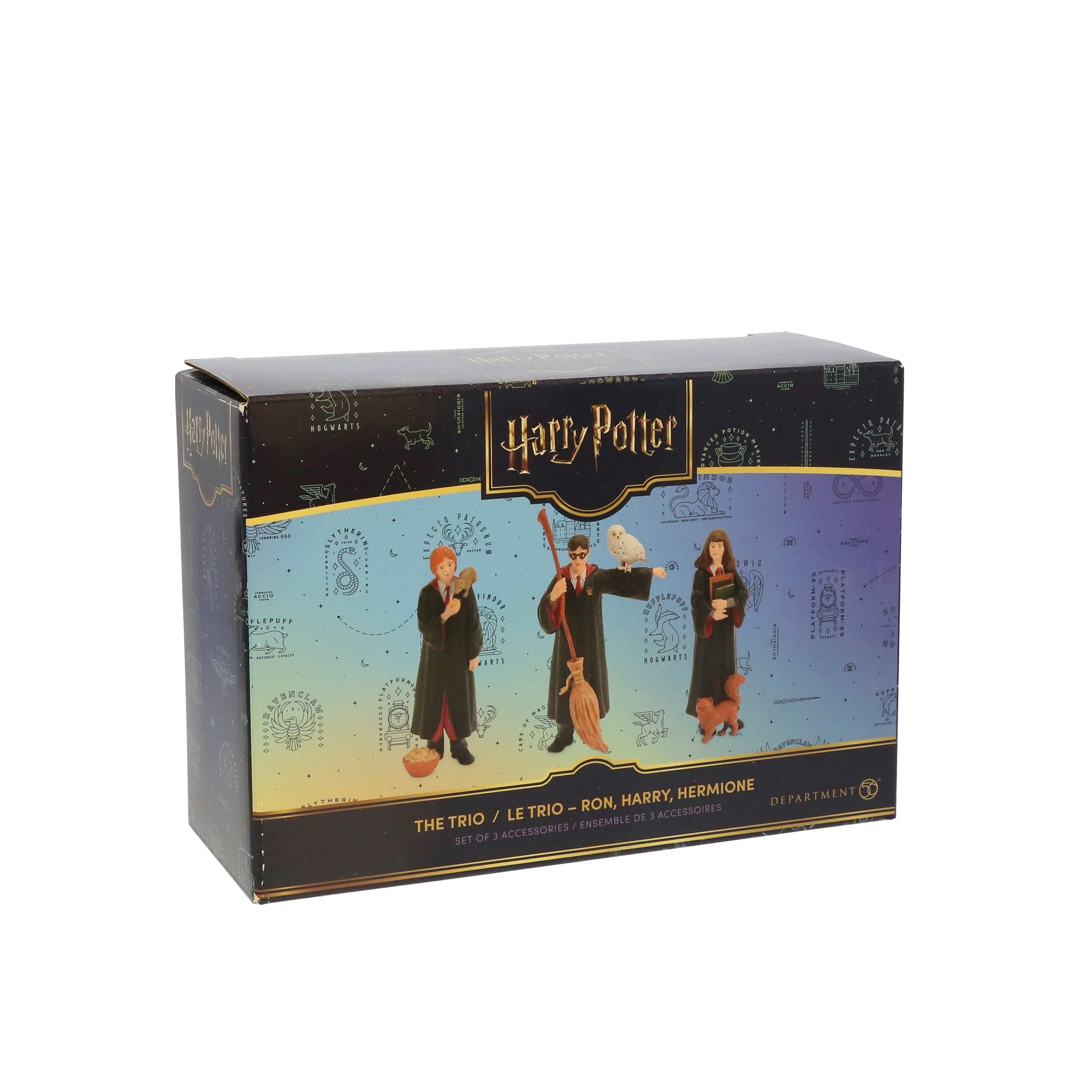 ハリー・ポッター フィギュアセット Ron Harry Hermione The Golden Trio (Harry, Ron and Hermione) by Department 56