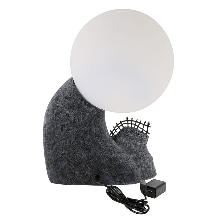 Up On Spiral Hill (Jack Skellington Illuminated Figurine) - Nightmare Before Christmas Village by D56