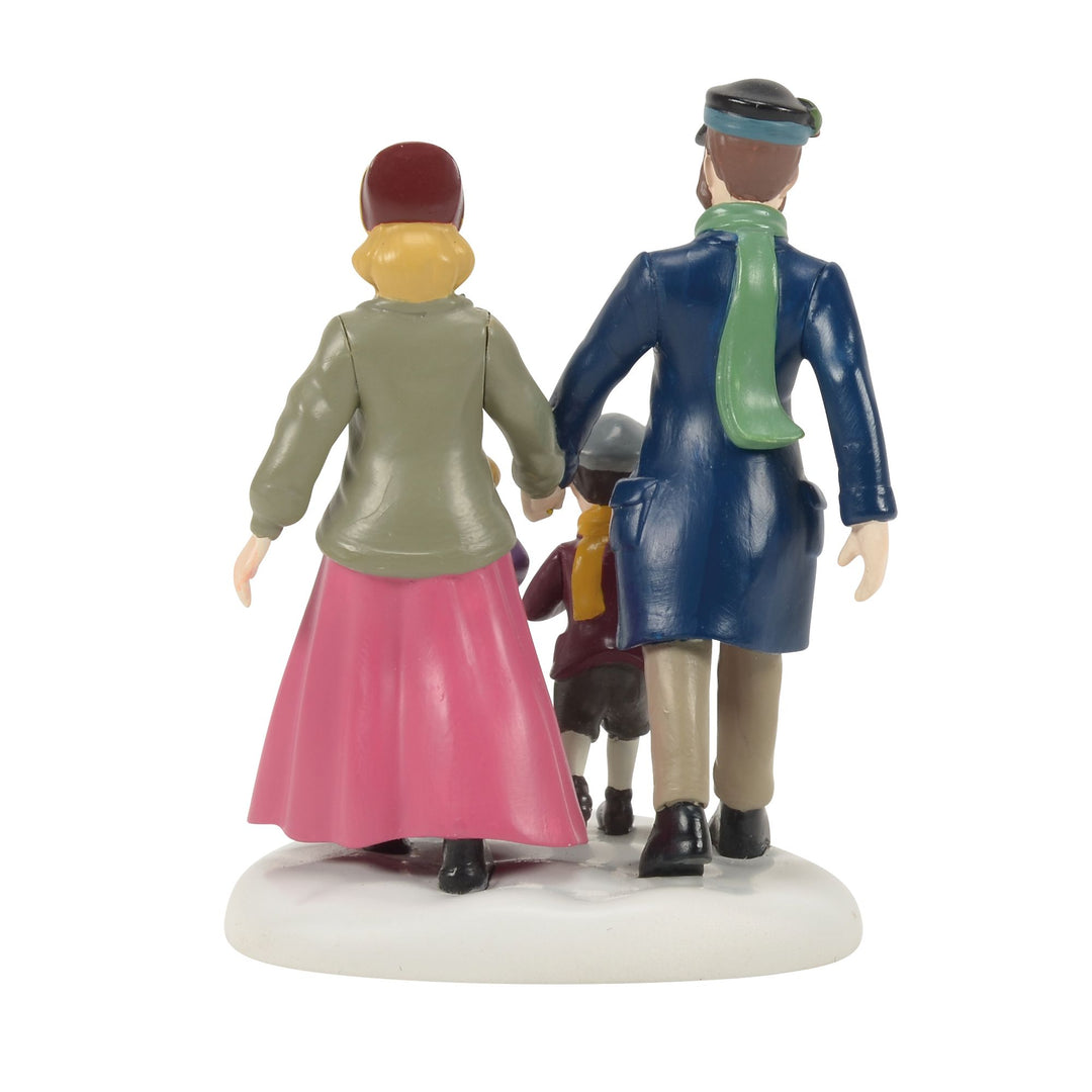 Christingle Procession Dickens Village