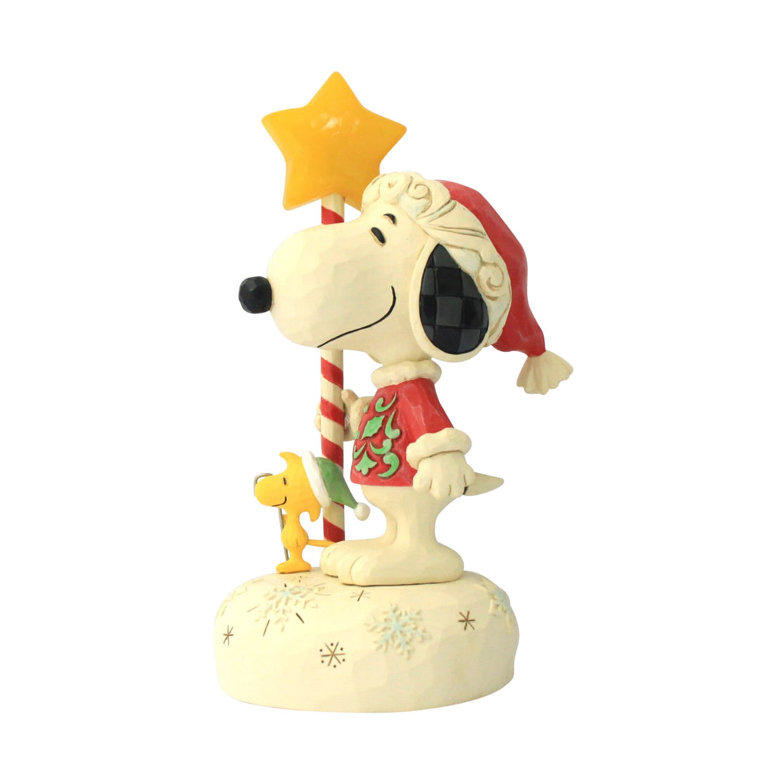 Star Light; Star Bright (Snoopy with Light Up Star Staff Figurine)