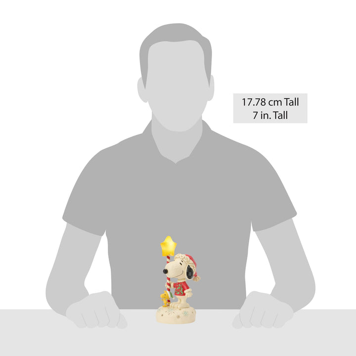 Star Light; Star Bright (Snoopy with Light Up Star Staff Figurine)