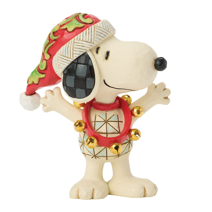 Snoopy with Bells Mini Figurine