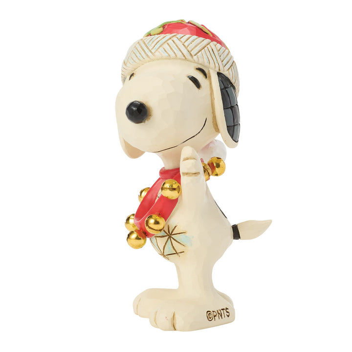 Snoopy with Bells Mini Figurine