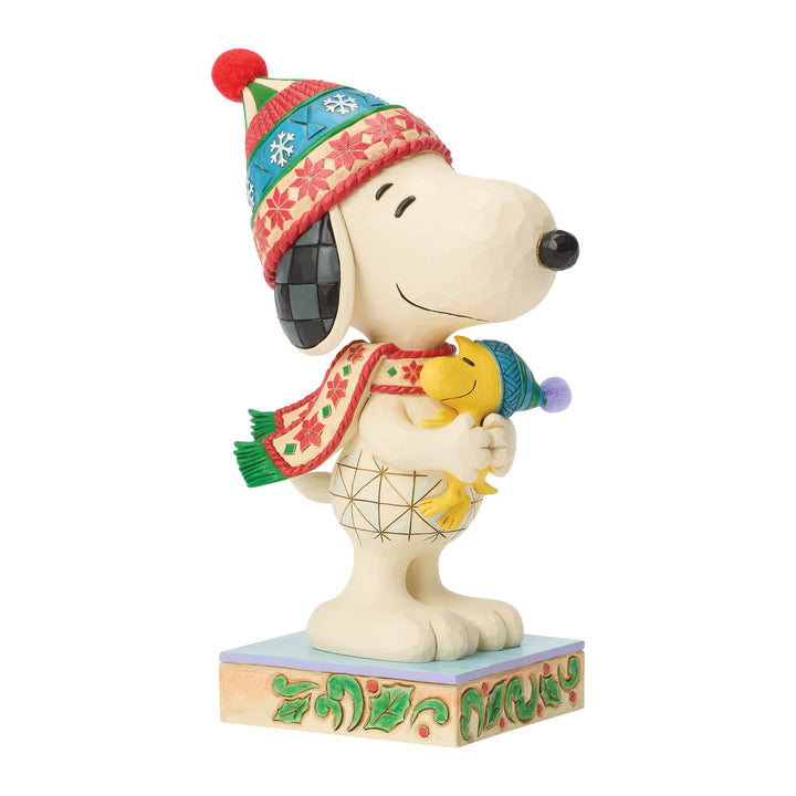A Warm Embrace (Snoopy Hugging Woodstock Figurine)