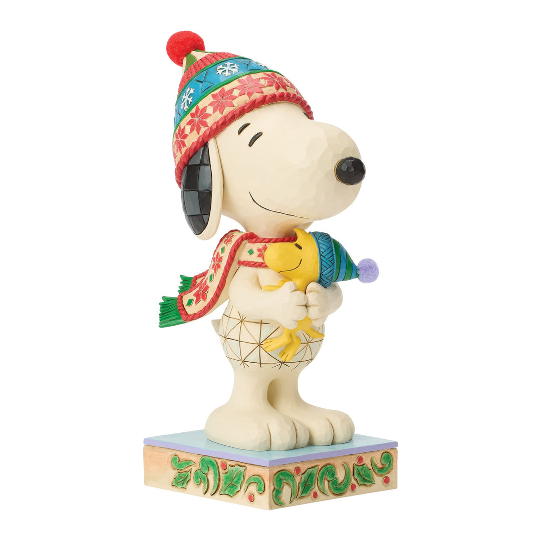 A Warm Embrace (Snoopy Hugging Woodstock Figurine)