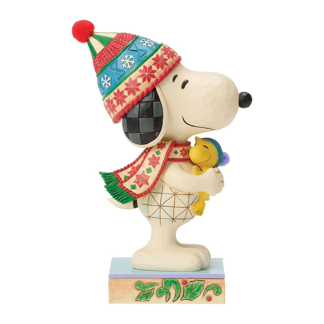 A Warm Embrace (Snoopy Hugging Woodstock Figurine)