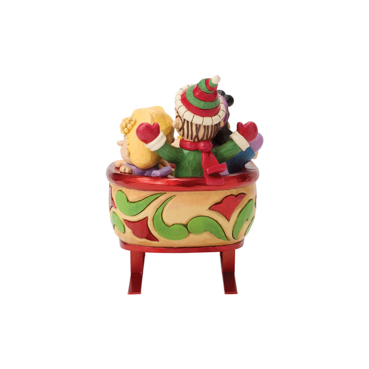 A Sleigh Ride to Remember (Snoopy and Friends in Sleigh Figurine)