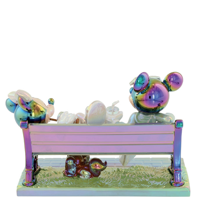 Mickey &amp; Minnie on a Bench Figurine by Disney Showcase