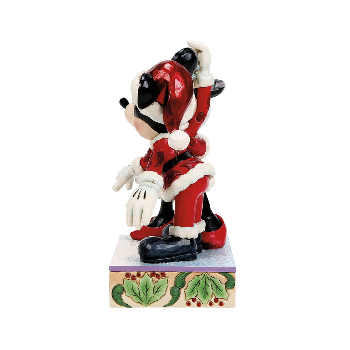 Mistletoe Moments (Mickey and Minnie Mistletoe Figurine)