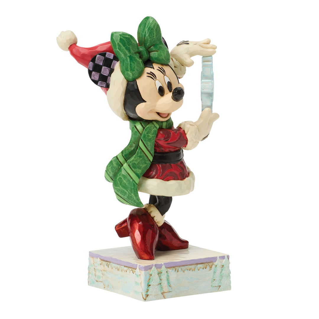 Snow Unique (Minnie with Snowflake Figurine)