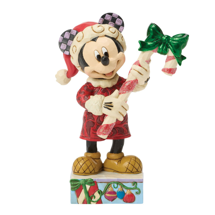 Peppermint Magic (Mickey with Candy Cane Figurine)
