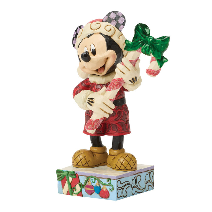 Peppermint Magic (Mickey with Candy Cane Figurine)