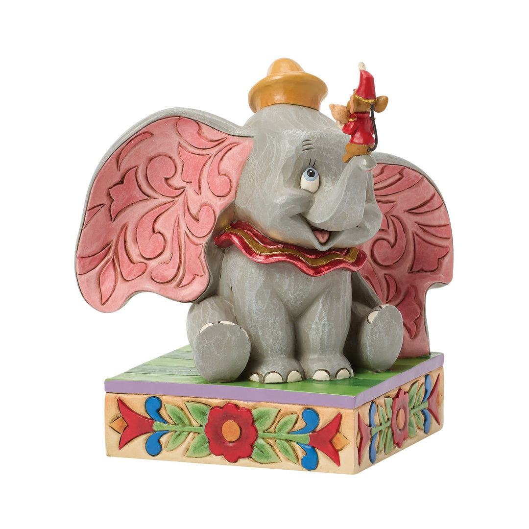Big Ears, Bigger Friendship (Dumbo & Timothy Figurine)