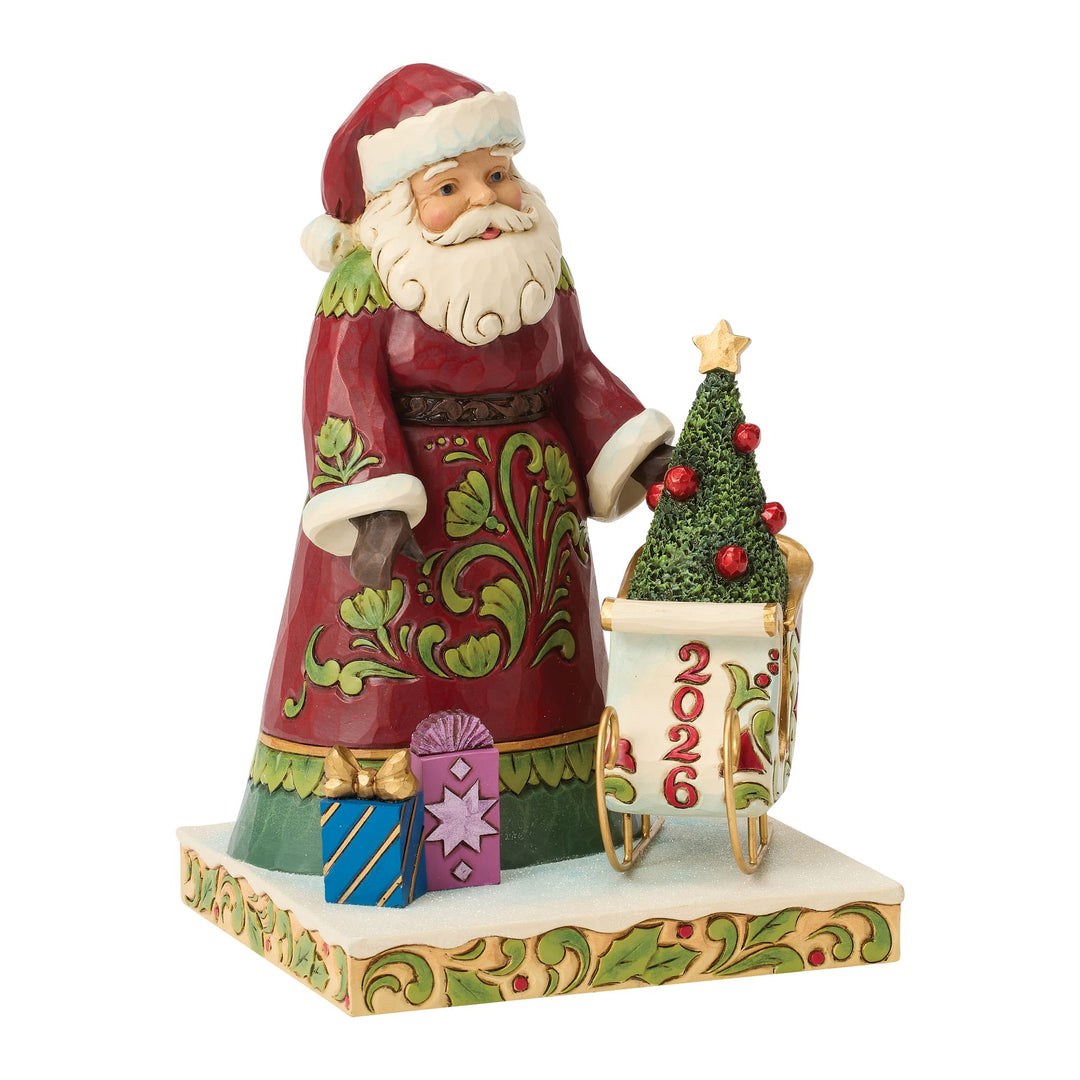 Jolly deliveries (2026 Dated Santa Figurine)