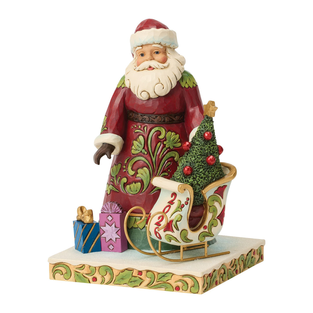 Jolly deliveries (2026 Dated Santa Figurine)