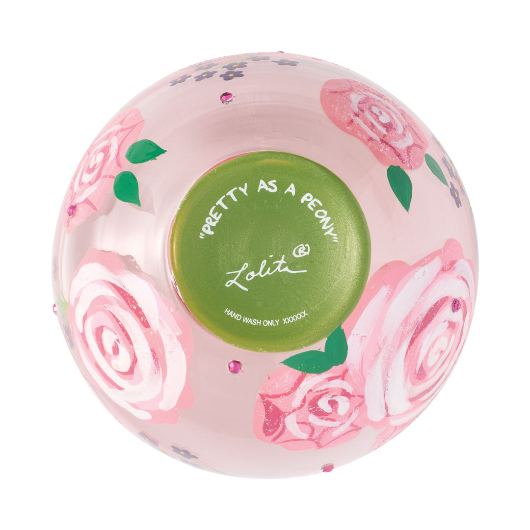 Pretty as a Peony Stemless Glass