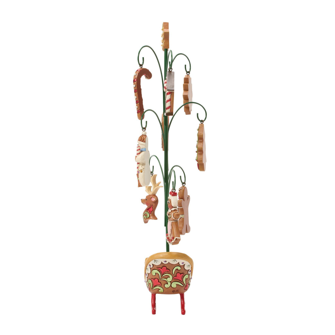 Tree of Treasures (Gingerbread Tree with Cookie Hanging Ornaments)