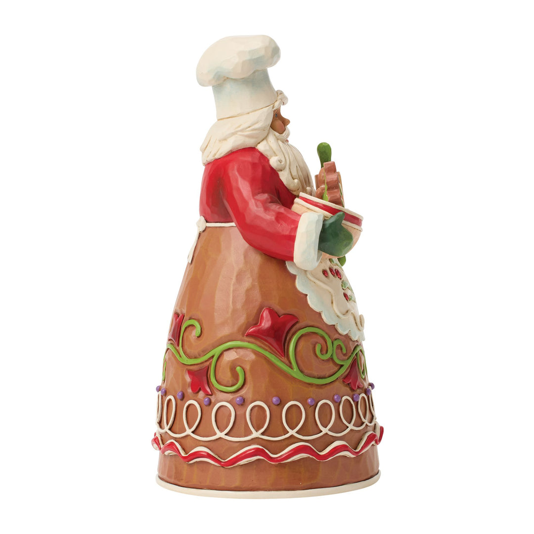 Baking Holiday Magic (Gingerbread Pastry Chef Santa)