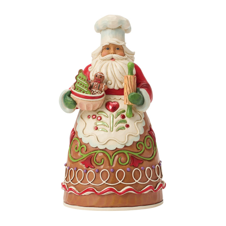 Baking Holiday Magic (Gingerbread Pastry Chef Santa)