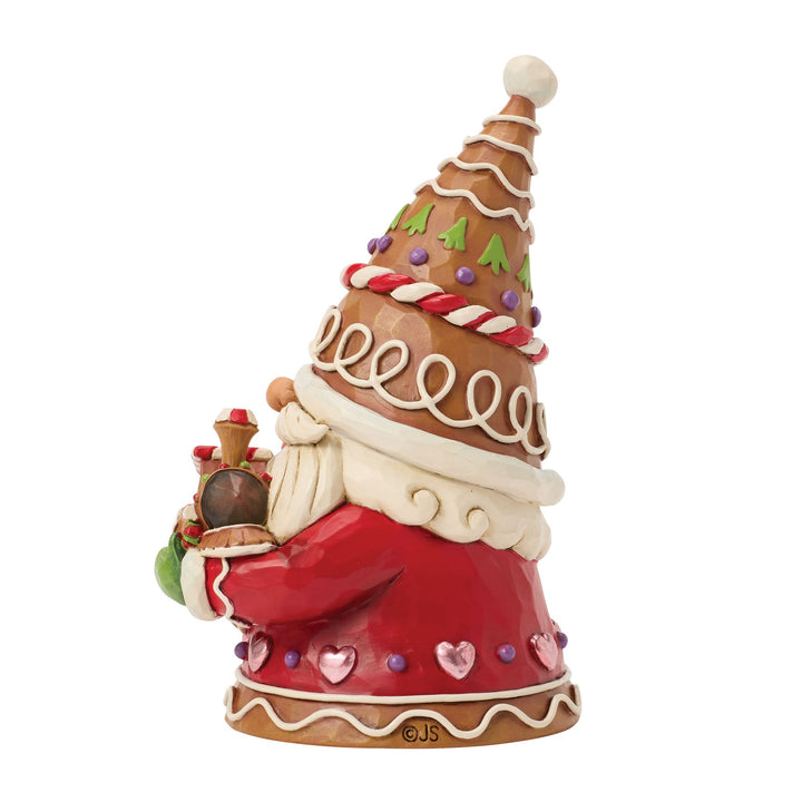 Gnome on Track (Gingerbread Gnome with Train)
