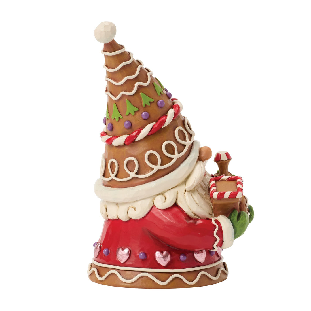 Gnome on Track (Gingerbread Gnome with Train)