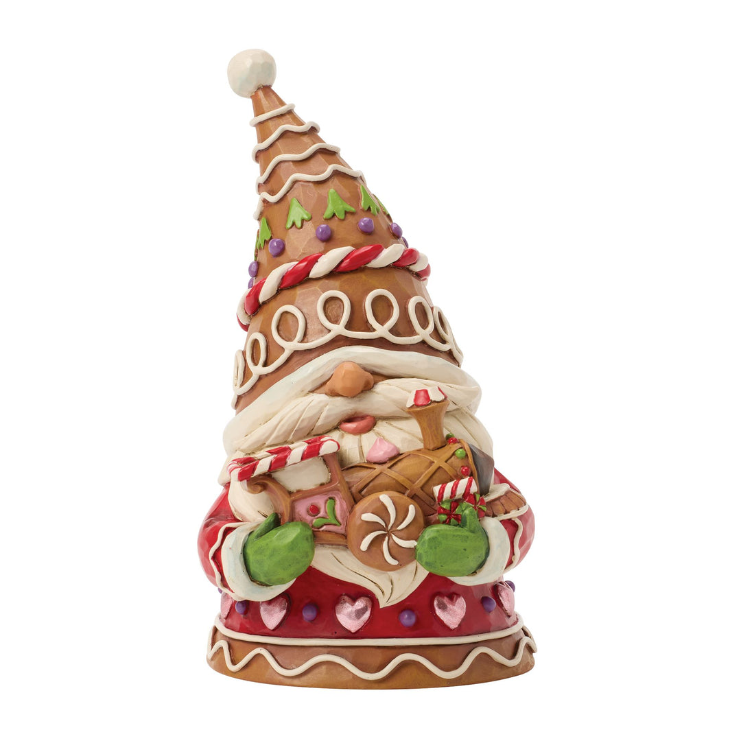 Gnome on Track (Gingerbread Gnome with Train)