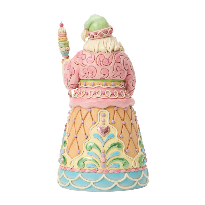 Santa's Sweet Indulgence (Sweets Santa with Macaron Staff)