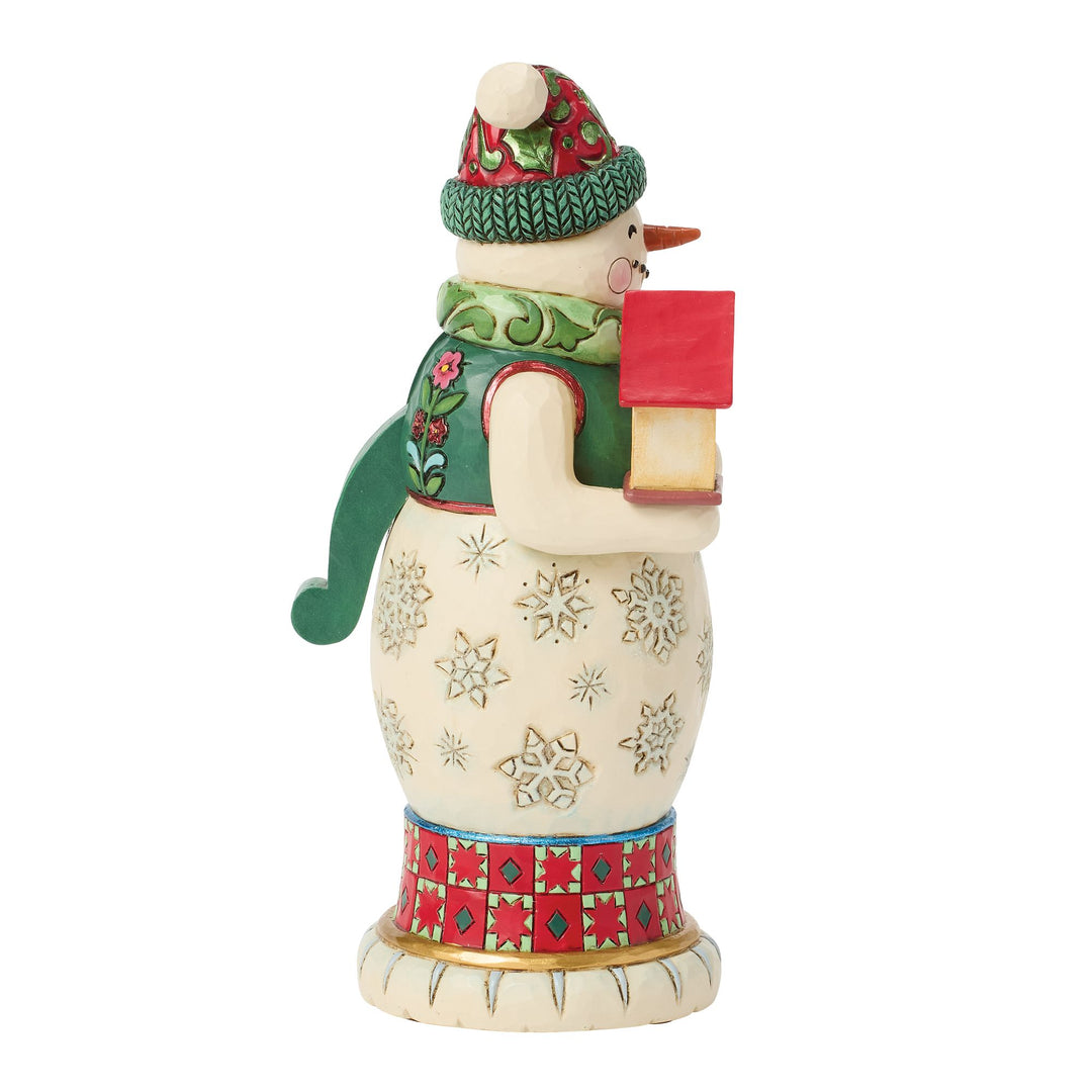 Traditional Snowman Nutcracker