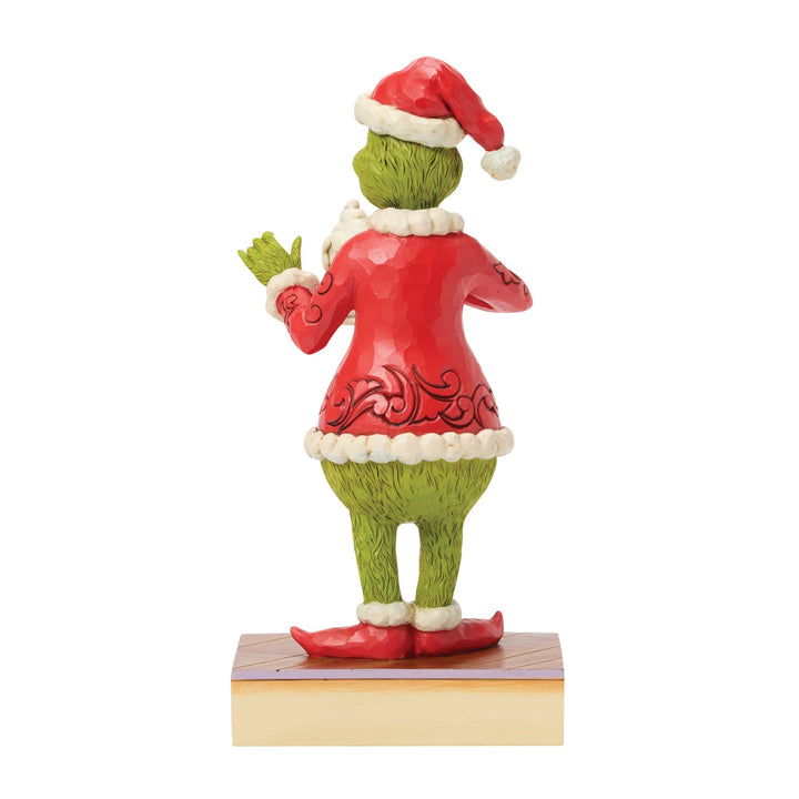 Grinch with Hot Chocolate Mug Figurine