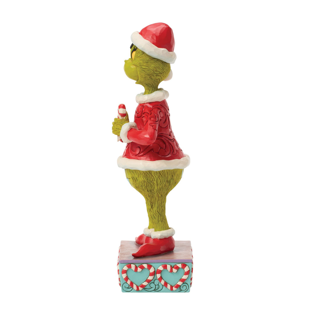 The Grinch with Broken Candy Cane Figurine