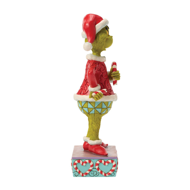 The Grinch with Broken Candy Cane Figurine