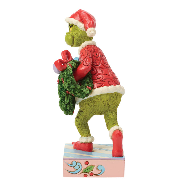 The Grinch Stealing Wreaths Figurine