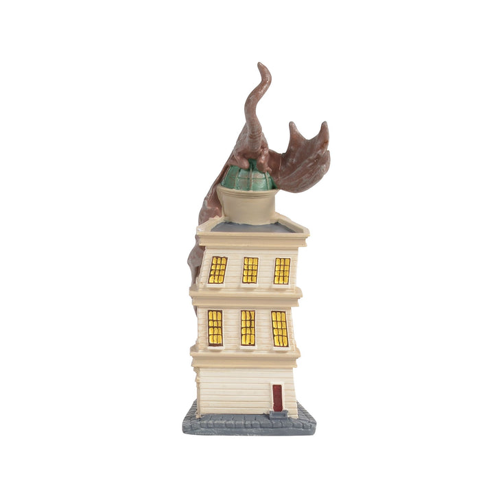 Gringotts Bank with Dragon Mini Building Wizarding World of Harry Potter