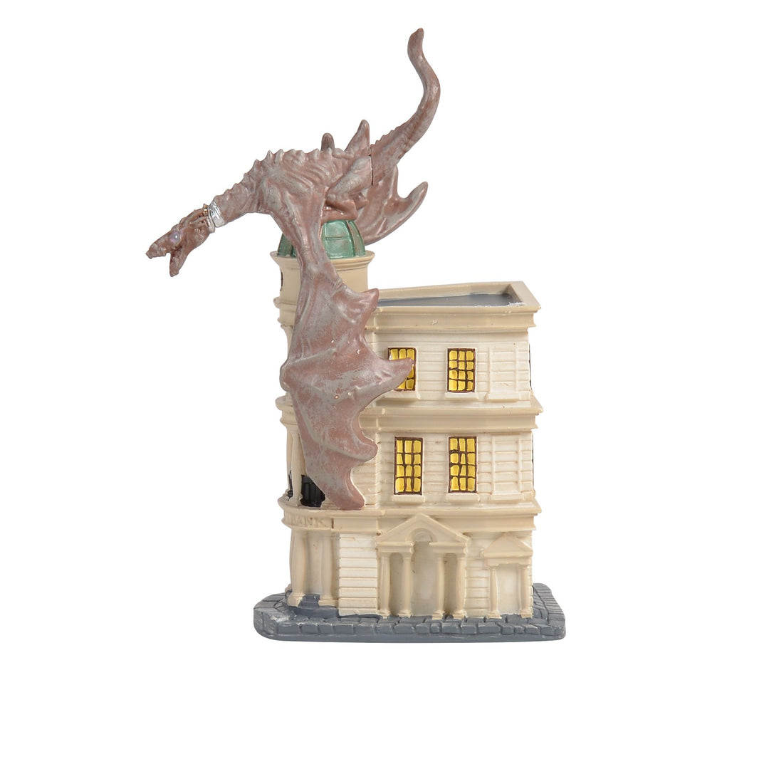 Gringotts Bank with Dragon Mini Building Wizarding World of Harry Potter
