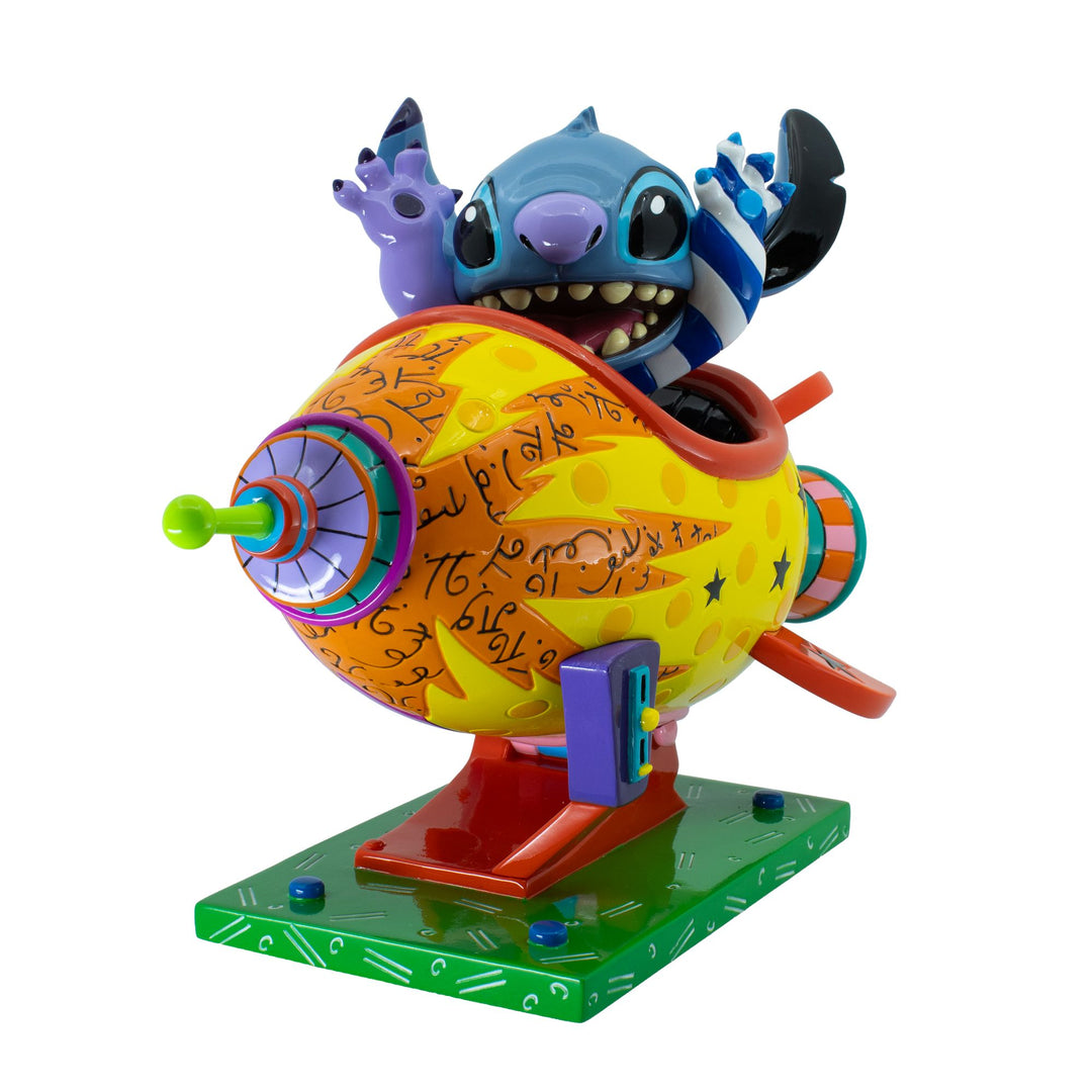 Stitch Rocket Ship Figurine