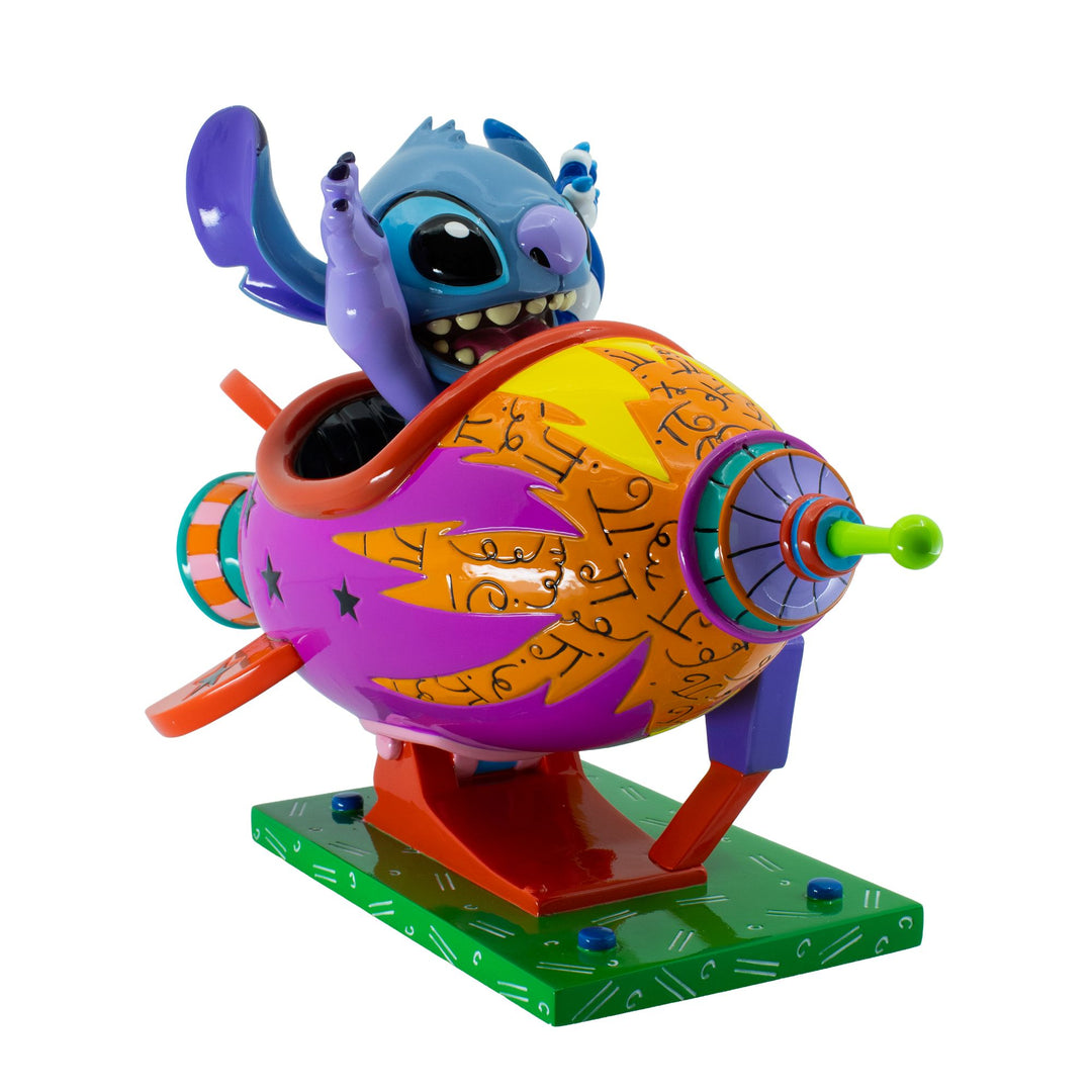 Stitch Rocket Ship Figurine