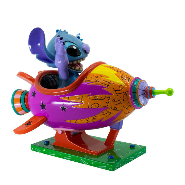 Stitch Rocket Ship Figurine