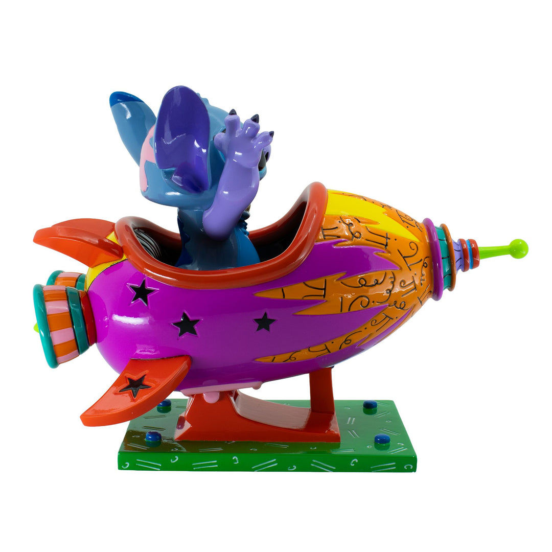 Stitch Rocket Ship Figurine