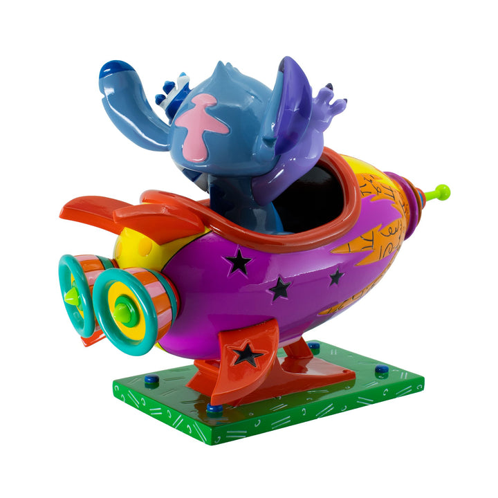 Stitch Rocket Ship Figurine