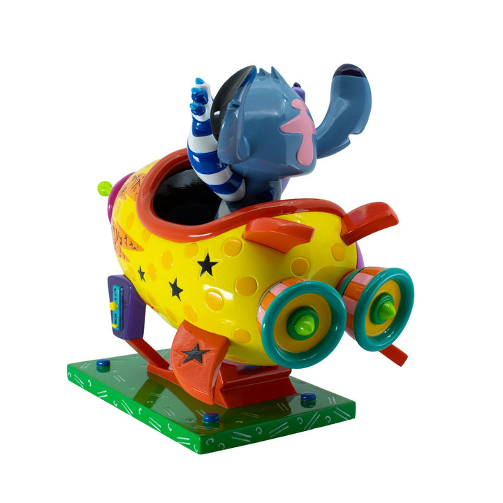 Stitch Rocket Ship Figurine