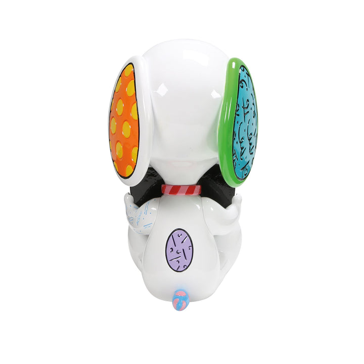 Snoopy Statue with Britto Heart Figurine