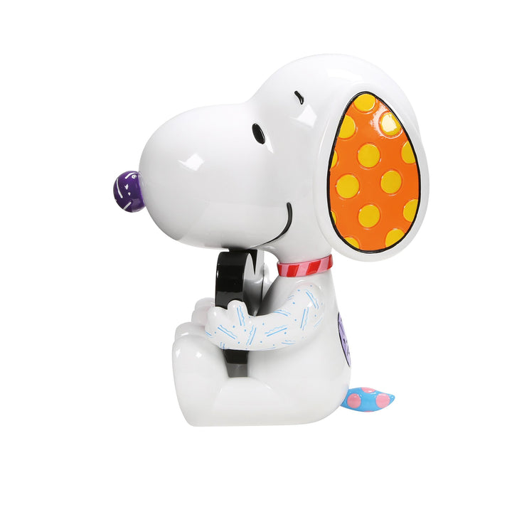 Snoopy Statue with Britto Heart Figurine