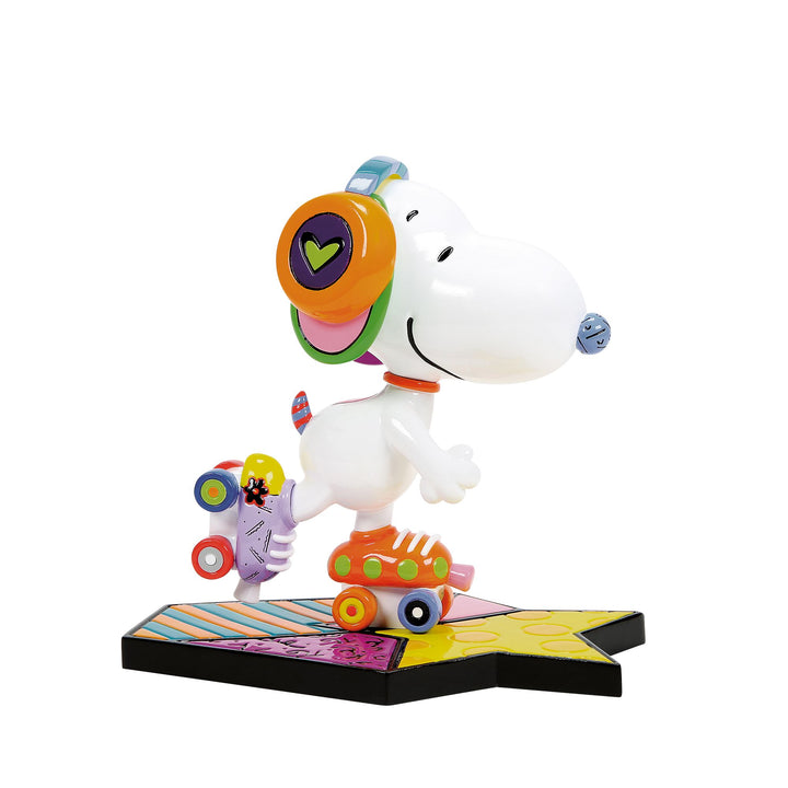 Snoopy Roller Skate Figurine