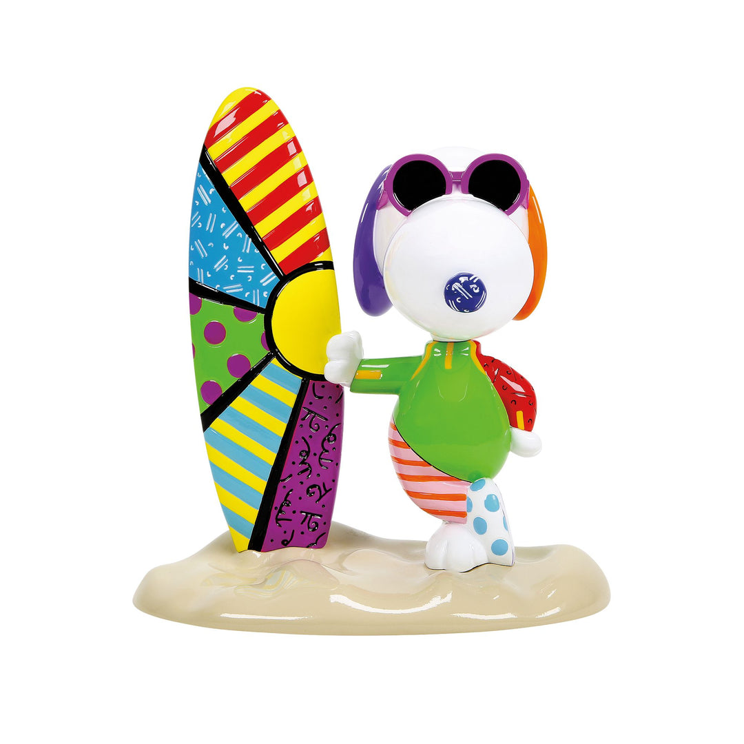 Snoopy Surfing Figurine