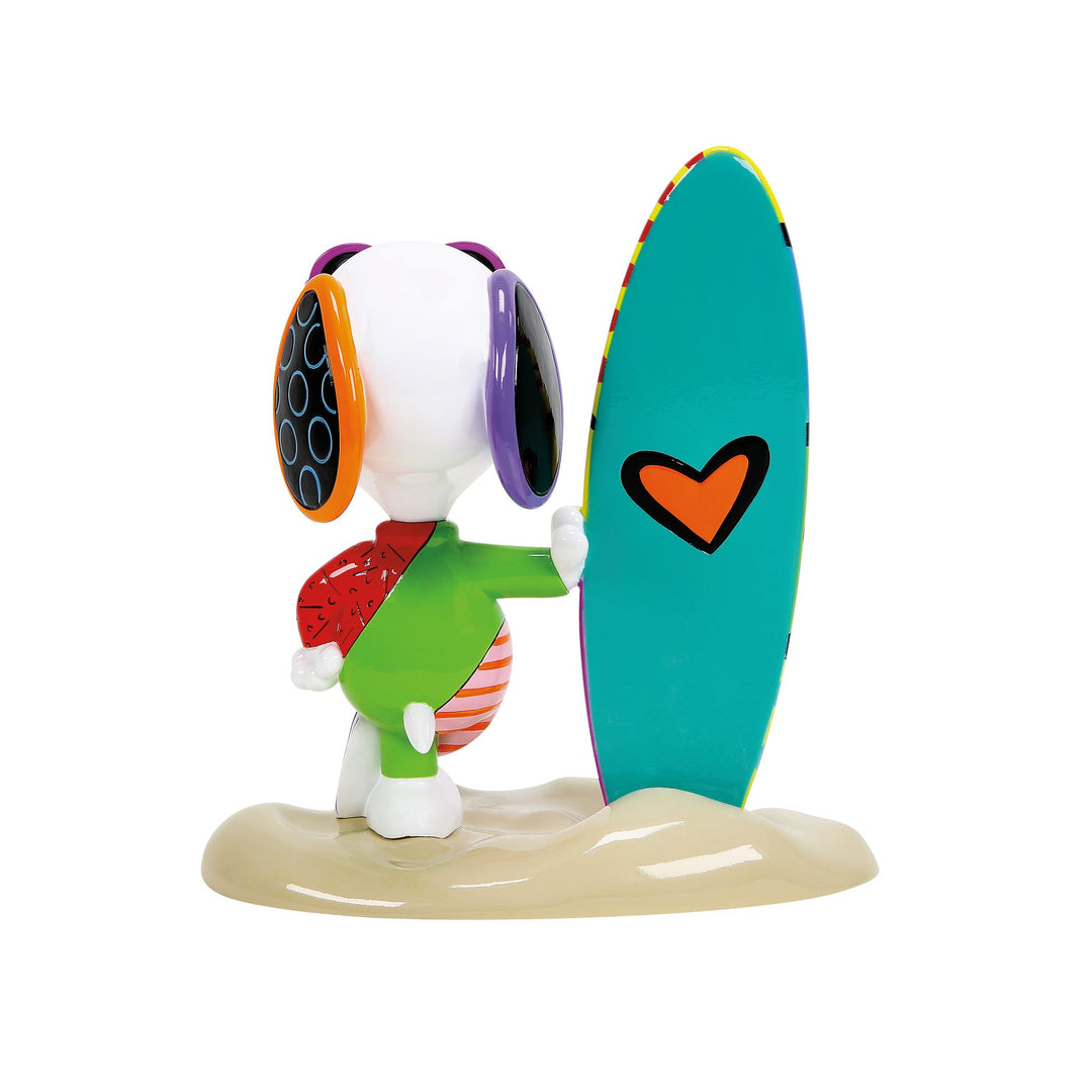 Snoopy Surfing Figurine
