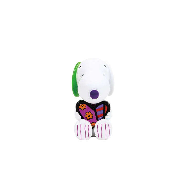 Snoopy with Britto Heart Mini Figurine