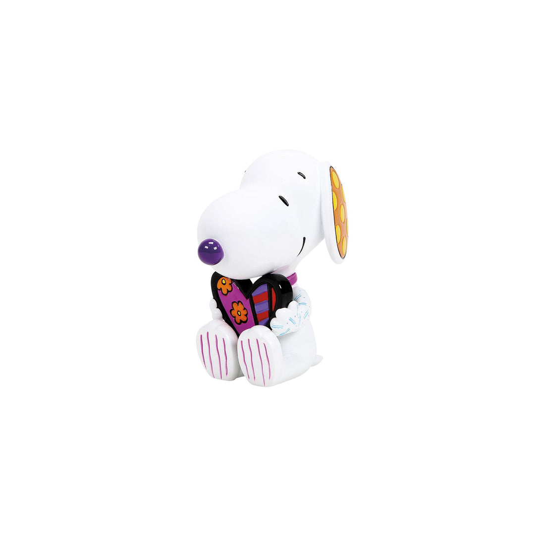 Snoopy with Britto Heart Mini Figurine