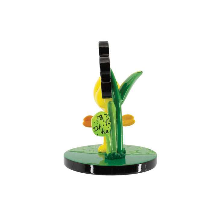 Woodstock with Flower Mini Figurine
