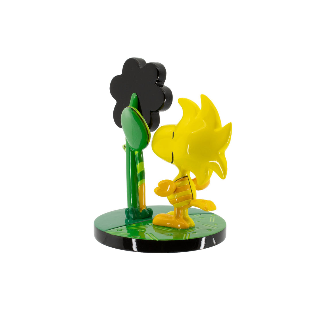 Woodstock with Flower Mini Figurine